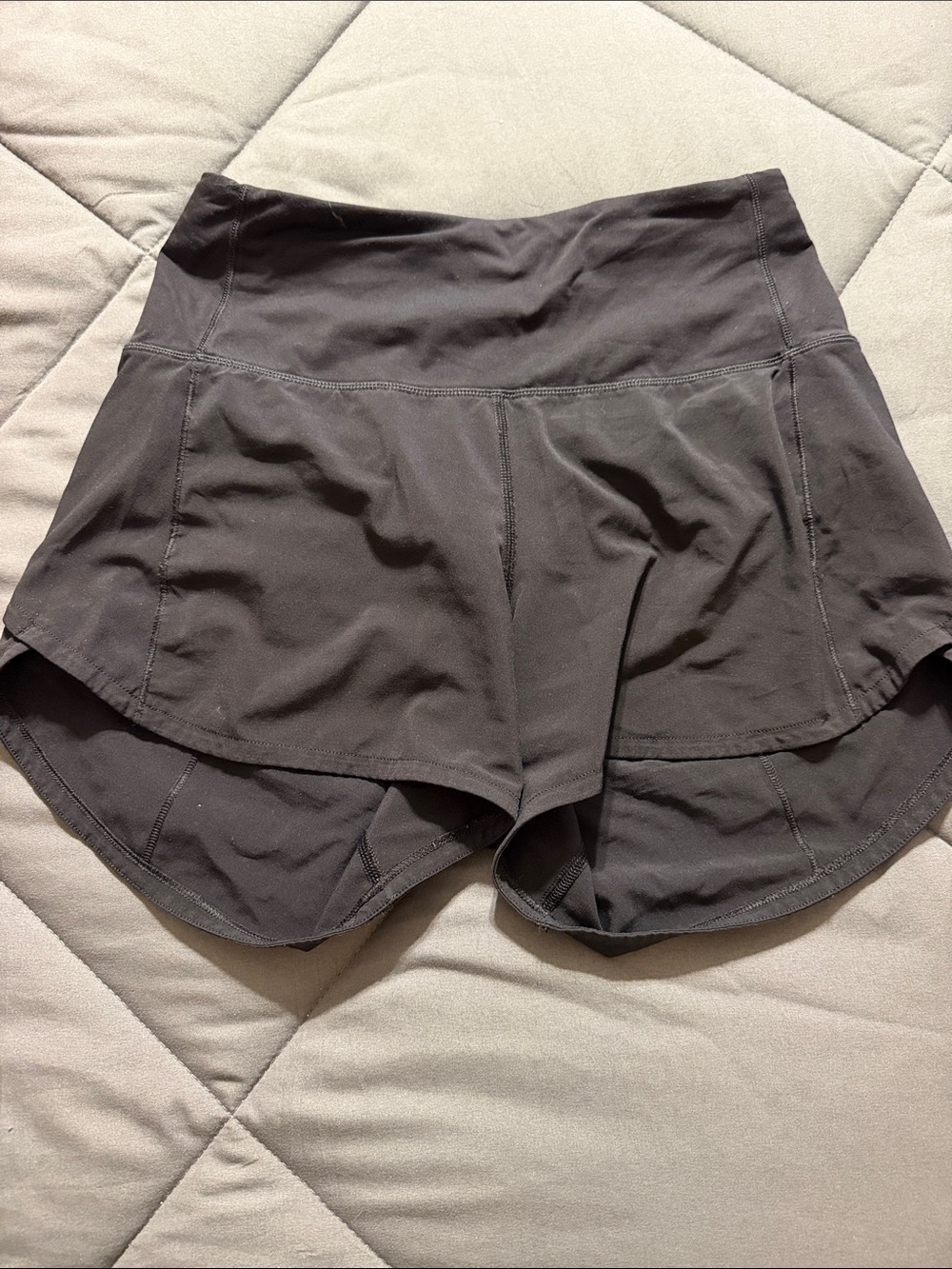 Women's Black Athletic Shorts